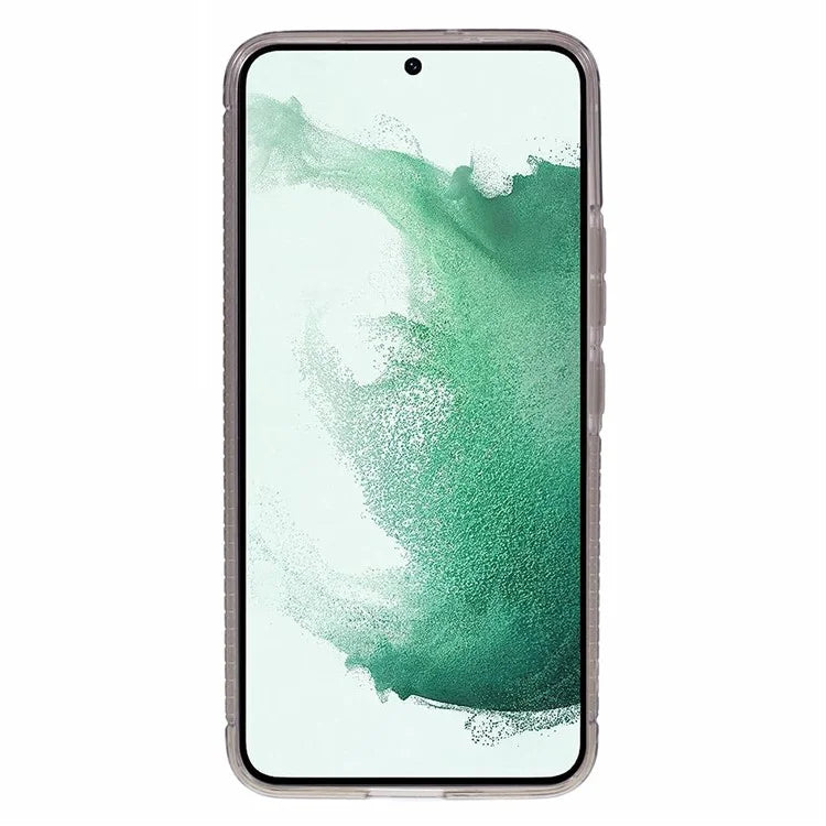 XLT Series For Samsung Galaxy S22+ 5G TPU Case Anti-slip Straight Edge Phone Cover Black