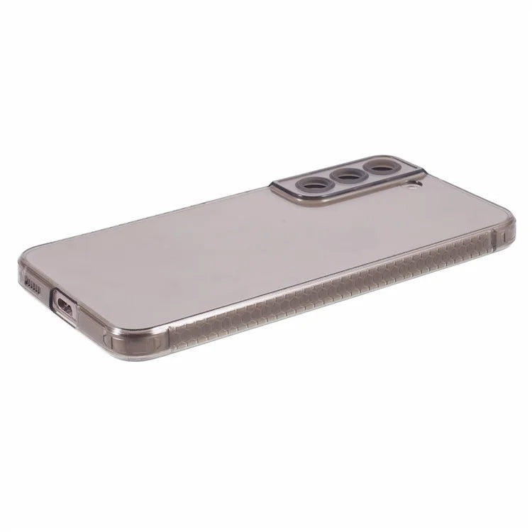 XLT Series For Samsung Galaxy S22+ 5G TPU Case Anti-slip Straight Edge Phone Cover Black
