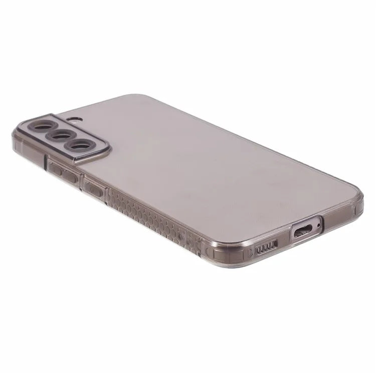 XLT Series For Samsung Galaxy S22+ 5G TPU Case Anti-slip Straight Edge Phone Cover Black
