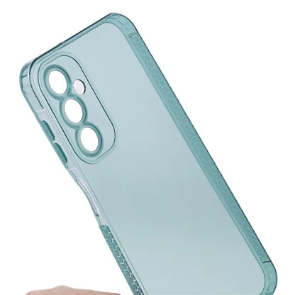 XLT Series For Samsung Galaxy A24 4G (162.1 x 77.6 x 8.3mm) Case Straight Edge Anti-slip Phone Cover Army Green