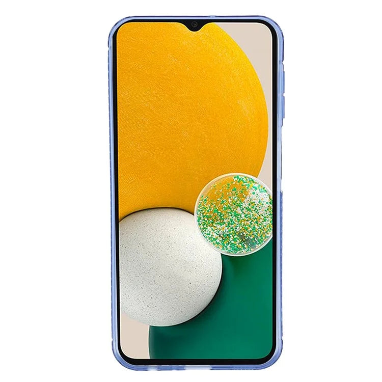 XLT Series For Samsung Galaxy A24 4G (162.1 x 77.6 x 8.3mm) Case Straight Edge Anti-slip Phone Cover Blue