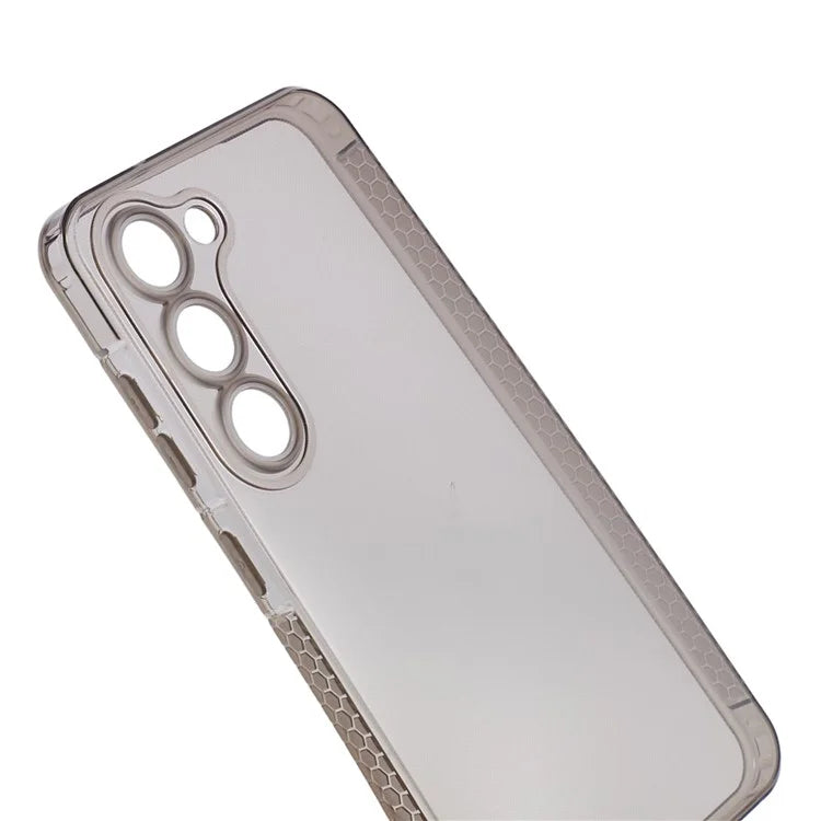 XLT Series For Samsung Galaxy S23+ TPU Case Straight Edge Clear Phone Cover Black