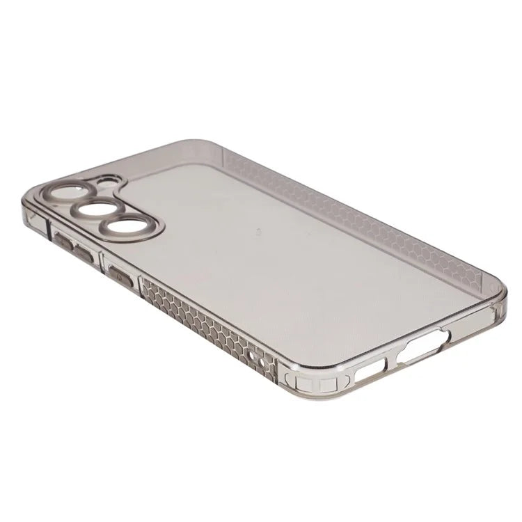 XLT Series For Samsung Galaxy S23+ TPU Case Straight Edge Clear Phone Cover Black