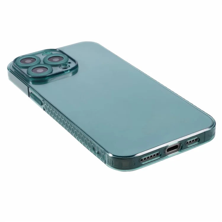 XLT Series For iPhone 13 Pro Phone Case Side Honeycomb Texture TPU Cover