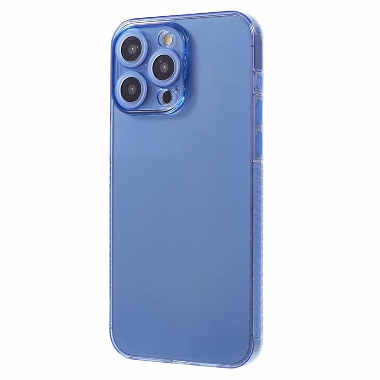 XLT Series For iPhone 13 Pro Phone Case Side Honeycomb Texture TPU Cover