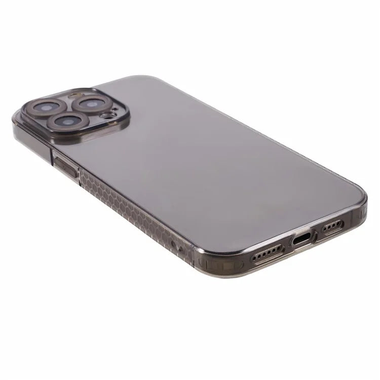 XLT Series For iPhone 13 Pro Phone Case Side Honeycomb Texture TPU Cover
