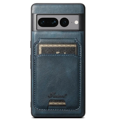 SUTENI H15 For Google Pixel 7 Pro 5G Case Card Holder Detachable Magnetic Back Phone Cover
