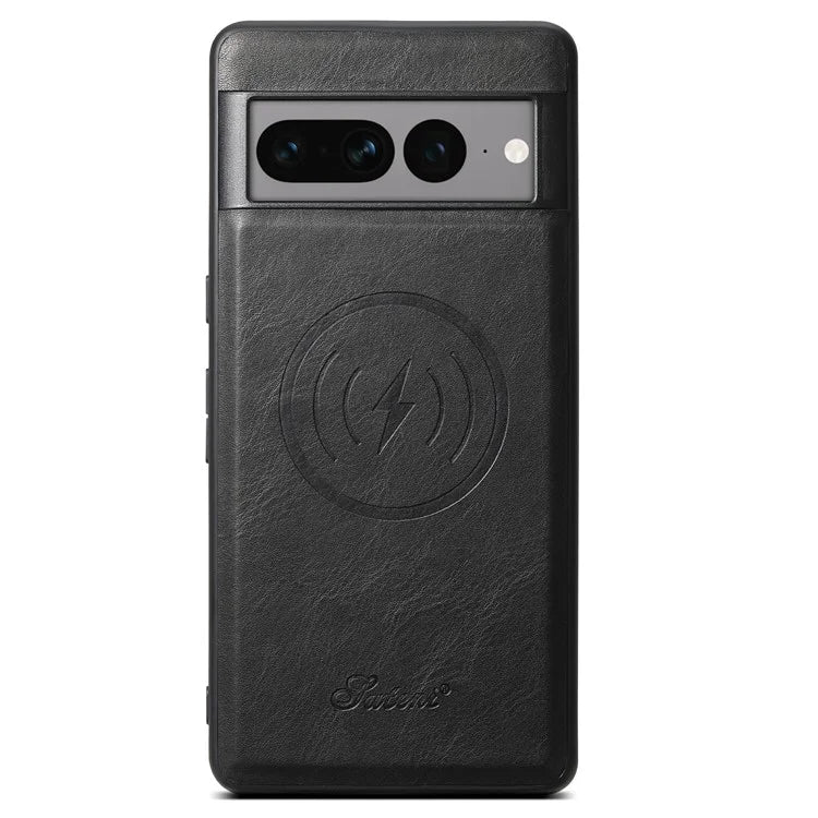 SUTENI H15 For Google Pixel 7 Pro 5G Case Card Holder Detachable Magnetic Back Phone Cover
