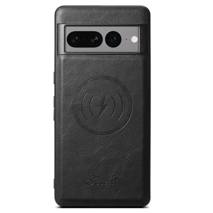 SUTENI H15 For Google Pixel 7 Pro 5G Case Card Holder Detachable Magnetic Back Phone Cover