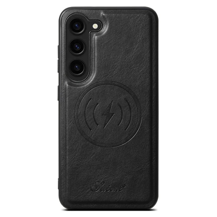 SUTENI H15 For Samsung Galaxy S23+ Phone Case Detachable Card Holder Cover with Kickstand