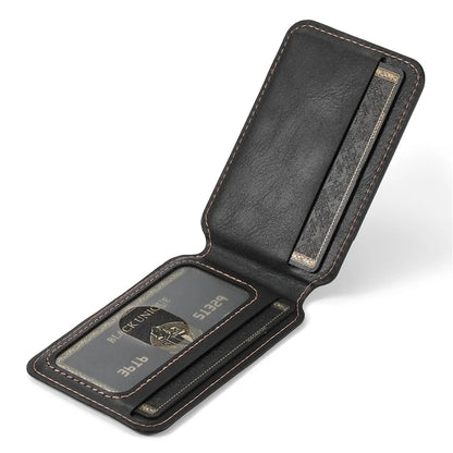 SUTENI H15 For Samsung Galaxy S23+ Phone Case Detachable Card Holder Cover with Kickstand