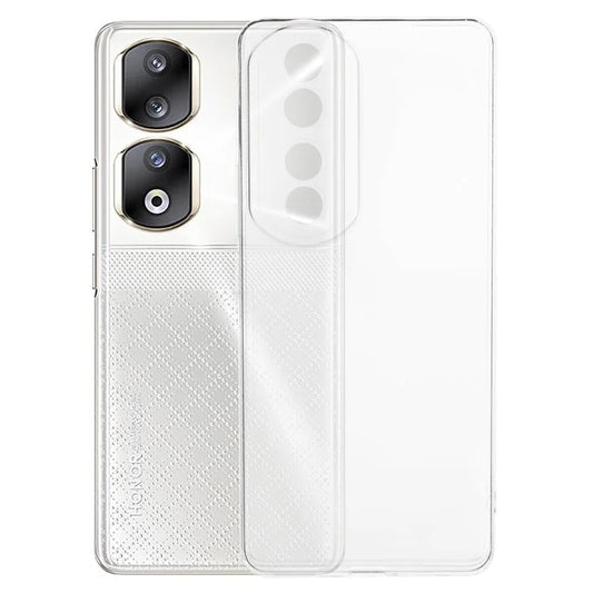 Anti-Drop Slim Case for Honor 90 Pro Clear Case Precise Cutout TPU Phone Cover