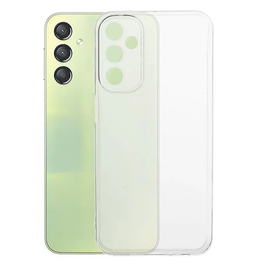 For Samsung Galaxy A24 4G (162.1 x 77.6 x 8.3mm) TPU Case Precise Cutout Anti-scratch Clear Phone Cover