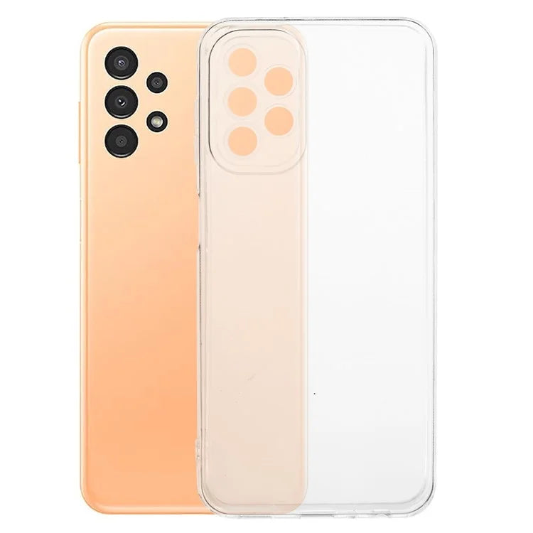 For Samsung Galaxy A13 4G Case Precise Cutout Transparent Phone TPU Cover