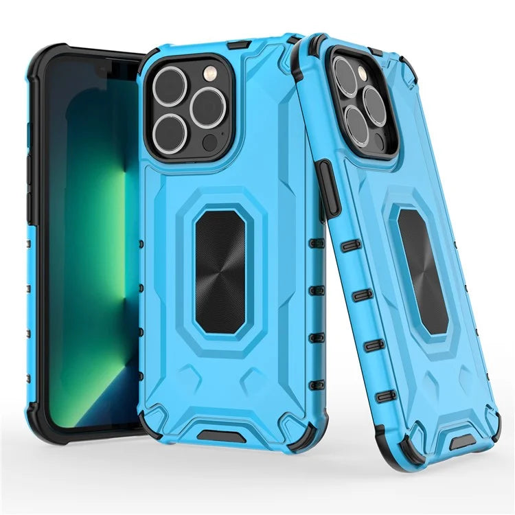 For iPhone 13 Pro 6.1 inch Case Shock Absorbing PC+TPU Mobile Phone Cover