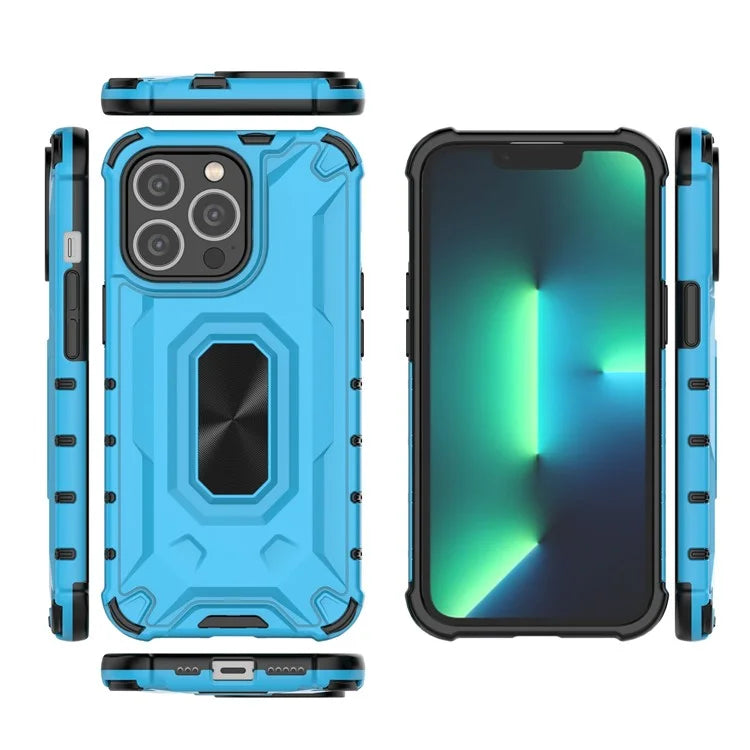 For iPhone 13 Pro 6.1 inch Case Shock Absorbing PC+TPU Mobile Phone Cover