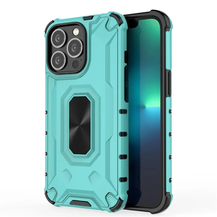 For iPhone 13 Pro 6.1 inch Case Shock Absorbing PC+TPU Mobile Phone Cover