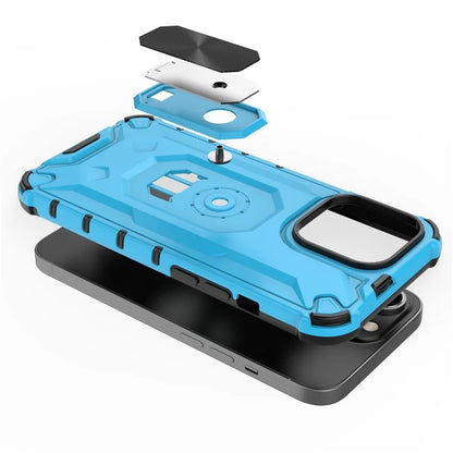 For iPhone 13 Pro 6.1 inch Case Shock Absorbing PC+TPU Mobile Phone Cover