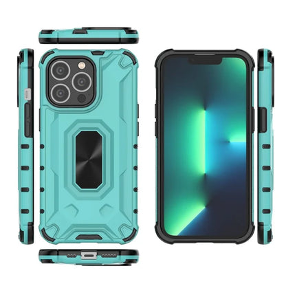 For iPhone 13 Pro 6.1 inch Case Shock Absorbing PC+TPU Mobile Phone Cover