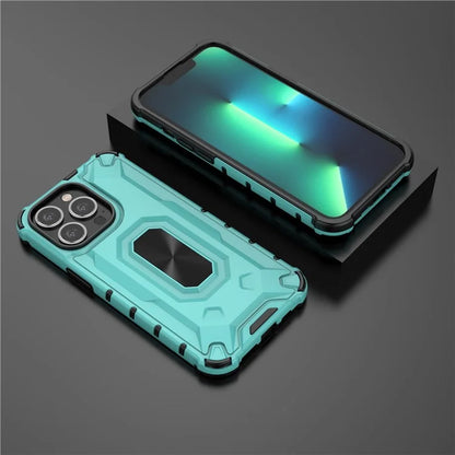 For iPhone 13 Pro 6.1 inch Case Shock Absorbing PC+TPU Mobile Phone Cover