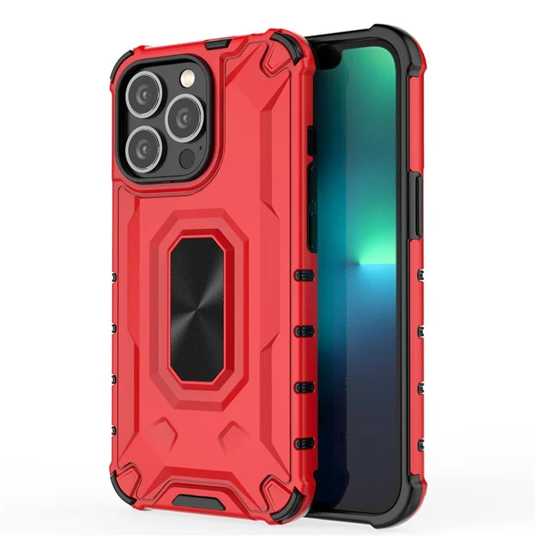 For iPhone 13 Pro 6.1 inch Case Shock Absorbing PC+TPU Mobile Phone Cover