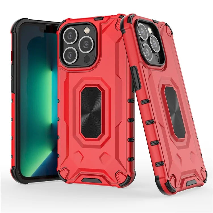 For iPhone 13 Pro 6.1 inch Case Shock Absorbing PC+TPU Mobile Phone Cover