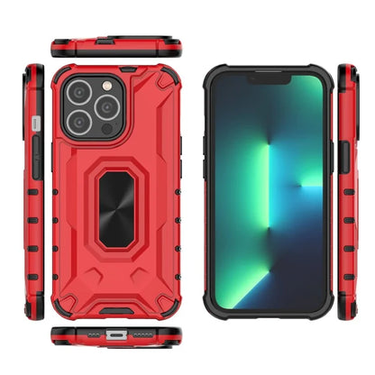 For iPhone 13 Pro 6.1 inch Case Shock Absorbing PC+TPU Mobile Phone Cover