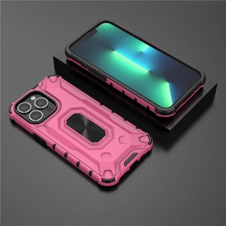 For iPhone 13 Pro 6.1 inch Case Shock Absorbing PC+TPU Mobile Phone Cover
