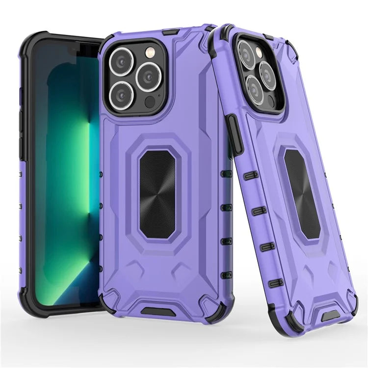 For iPhone 13 Pro 6.1 inch Case Shock Absorbing PC+TPU Mobile Phone Cover