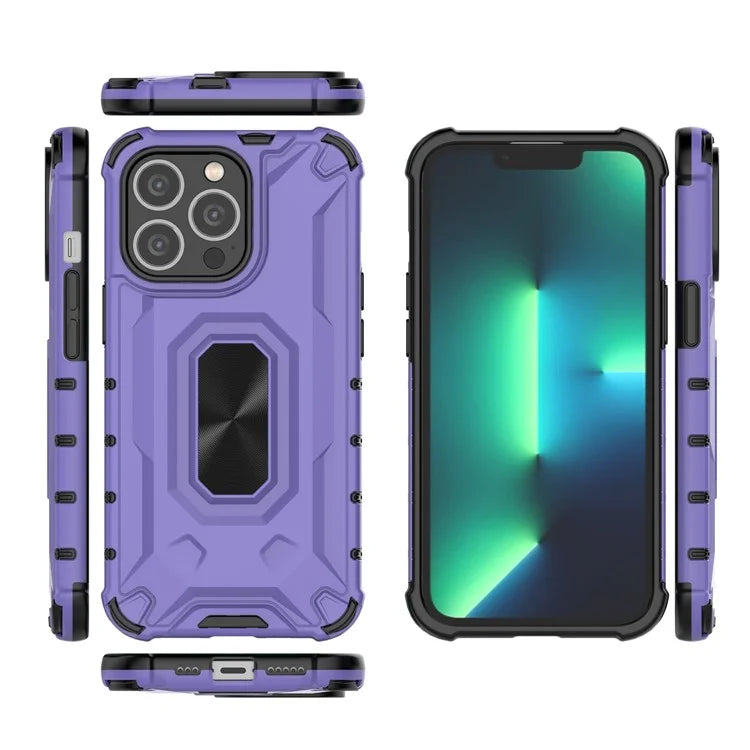 For iPhone 13 Pro 6.1 inch Case Shock Absorbing PC+TPU Mobile Phone Cover