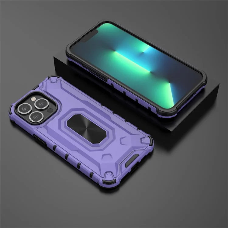For iPhone 13 Pro 6.1 inch Case Shock Absorbing PC+TPU Mobile Phone Cover