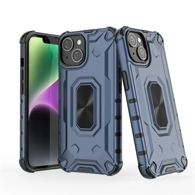 For iPhone 14 Phone Case Hard PC Soft TPU Shockproof Protective Cover
