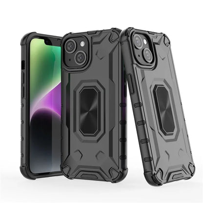 For iPhone 14 Phone Case Hard PC Soft TPU Shockproof Protective Cover