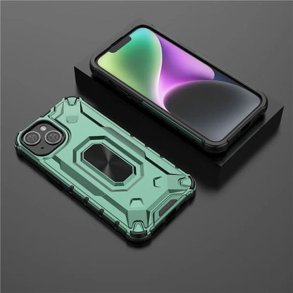 For iPhone 14 Phone Case Hard PC Soft TPU Shockproof Protective Cover