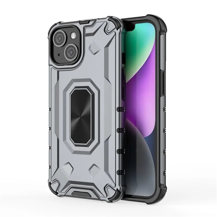 For iPhone 14 Phone Case Hard PC Soft TPU Shockproof Protective Cover