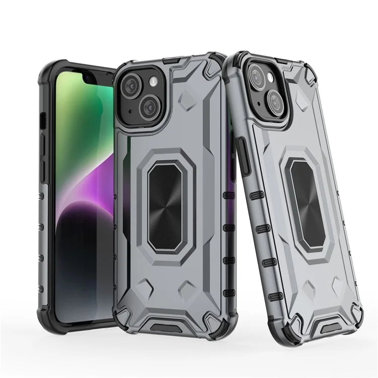 For iPhone 14 Phone Case Hard PC Soft TPU Shockproof Protective Cover