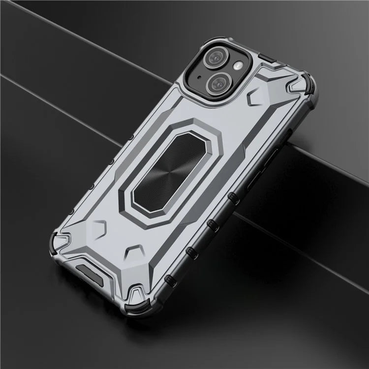For iPhone 14 Phone Case Hard PC Soft TPU Shockproof Protective Cover