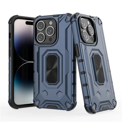 For iPhone 14 Pro Case Slim-Fit Anti-fall Hybrid Hard PC Soft TPU Phone Back Shell