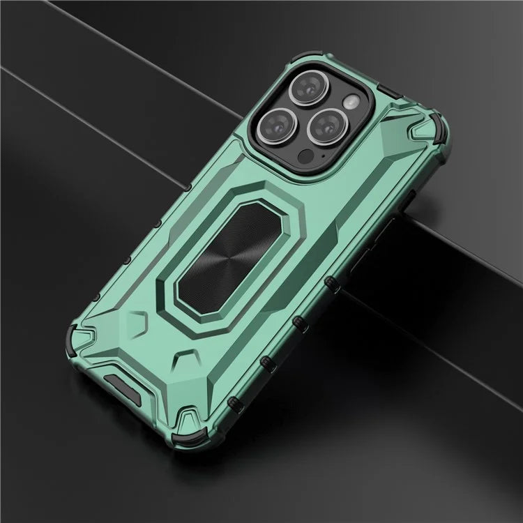 For iPhone 14 Pro Case Slim-Fit Anti-fall Hybrid Hard PC Soft TPU Phone Back Shell
