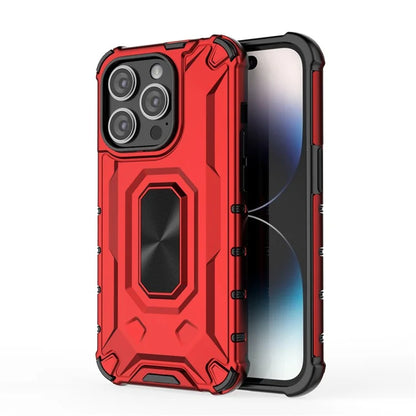For iPhone 14 Pro Case Slim-Fit Anti-fall Hybrid Hard PC Soft TPU Phone Back Shell