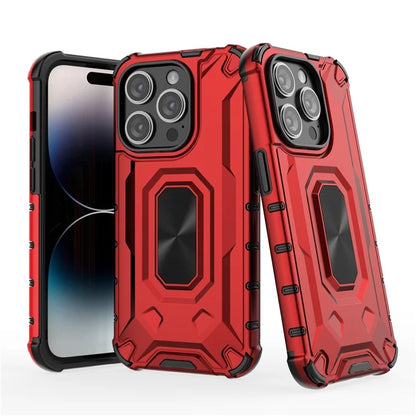 For iPhone 14 Pro Case Slim-Fit Anti-fall Hybrid Hard PC Soft TPU Phone Back Shell