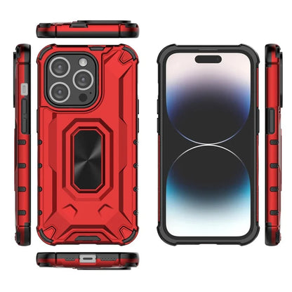 For iPhone 14 Pro Case Slim-Fit Anti-fall Hybrid Hard PC Soft TPU Phone Back Shell