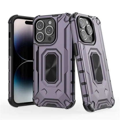 For iPhone 14 Pro Case Slim-Fit Anti-fall Hybrid Hard PC Soft TPU Phone Back Shell