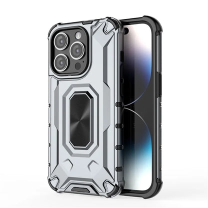 For iPhone 14 Pro Case Slim-Fit Anti-fall Hybrid Hard PC Soft TPU Phone Back Shell