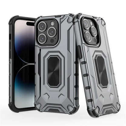 For iPhone 14 Pro Case Slim-Fit Anti-fall Hybrid Hard PC Soft TPU Phone Back Shell