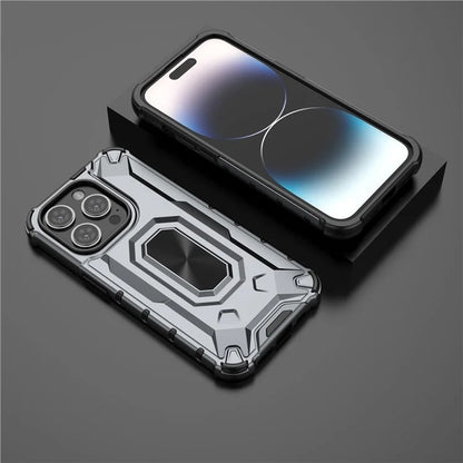 For iPhone 14 Pro Case Slim-Fit Anti-fall Hybrid Hard PC Soft TPU Phone Back Shell
