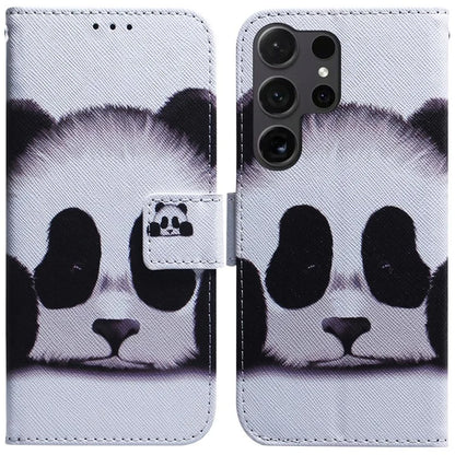 For Samsung Galaxy S24 Ultra Case Pattern Printing Wallet Phone Cover