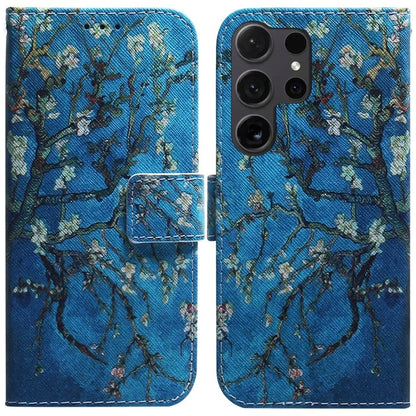 For Samsung Galaxy S24 Ultra Case Pattern Printing Wallet Phone Cover