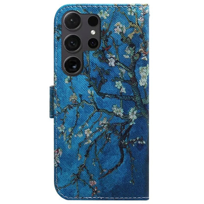 For Samsung Galaxy S24 Ultra Case Pattern Printing Wallet Phone Cover