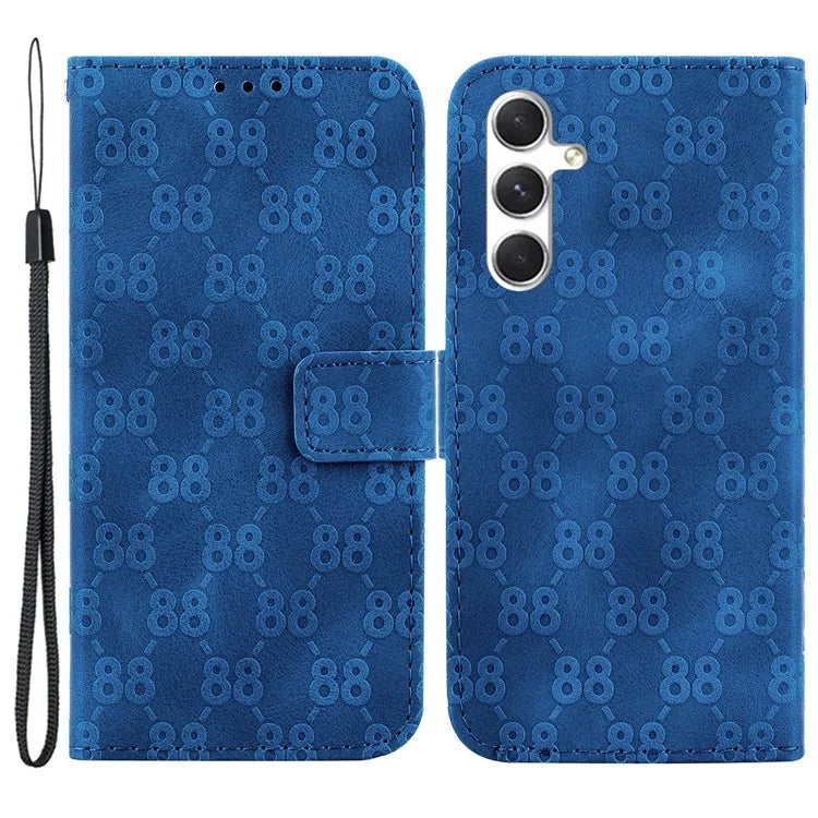 For Samsung Galaxy S24+ Case Wallet Stand Double 8-Shape Phone Cover